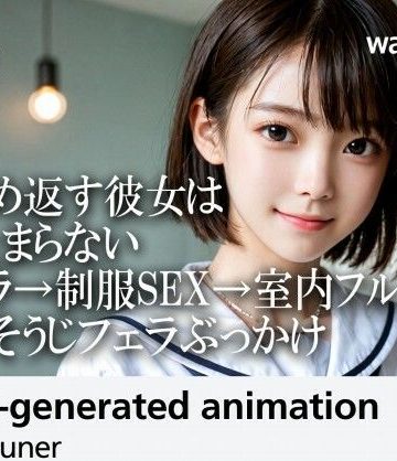 【35分HD】見つめ返す彼女はもう止まらない──胸チラ→制服SEX→室内フルコース→おそうじフェラぶっかけ❤3DCG【AItuner】評価5.00