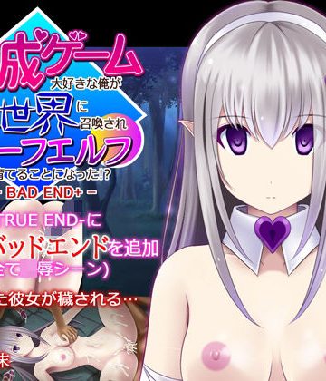育成ゲーム大好きな俺が異世界に召喚されハーフエルフを育てることになった！？ – BAD END＋ -❤ファンタジー【不透明Z】評価4.50